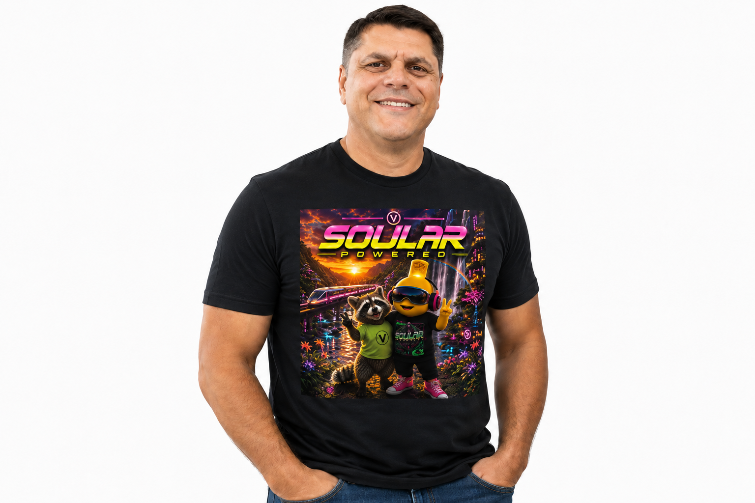 SOULAR powered T shirt