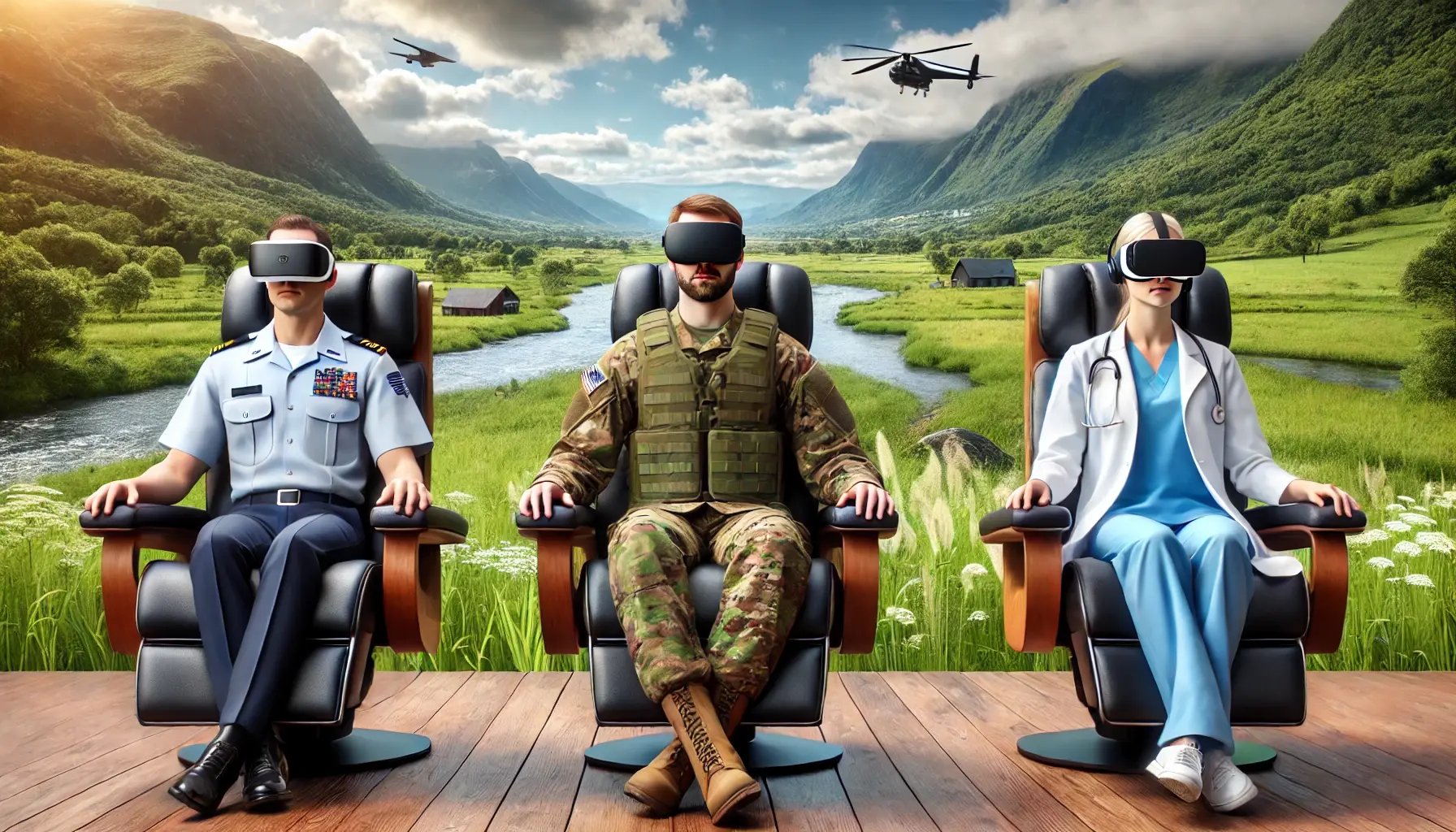 Advancements of VR Immersion for First Responders, Military, and Hospital Workers