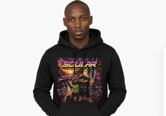 SOULAR powered sweatshirt
