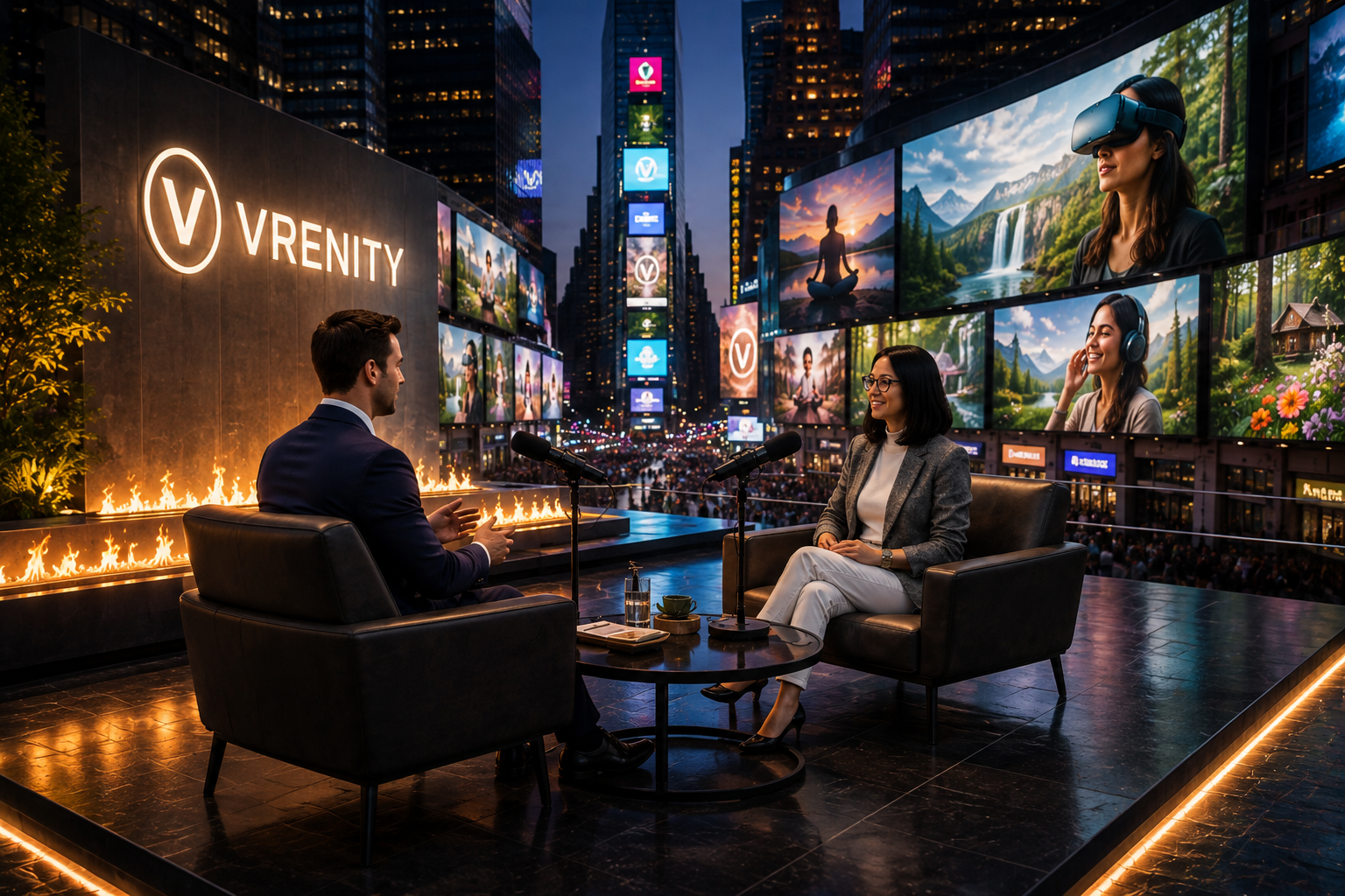 VRenity Stage branded content