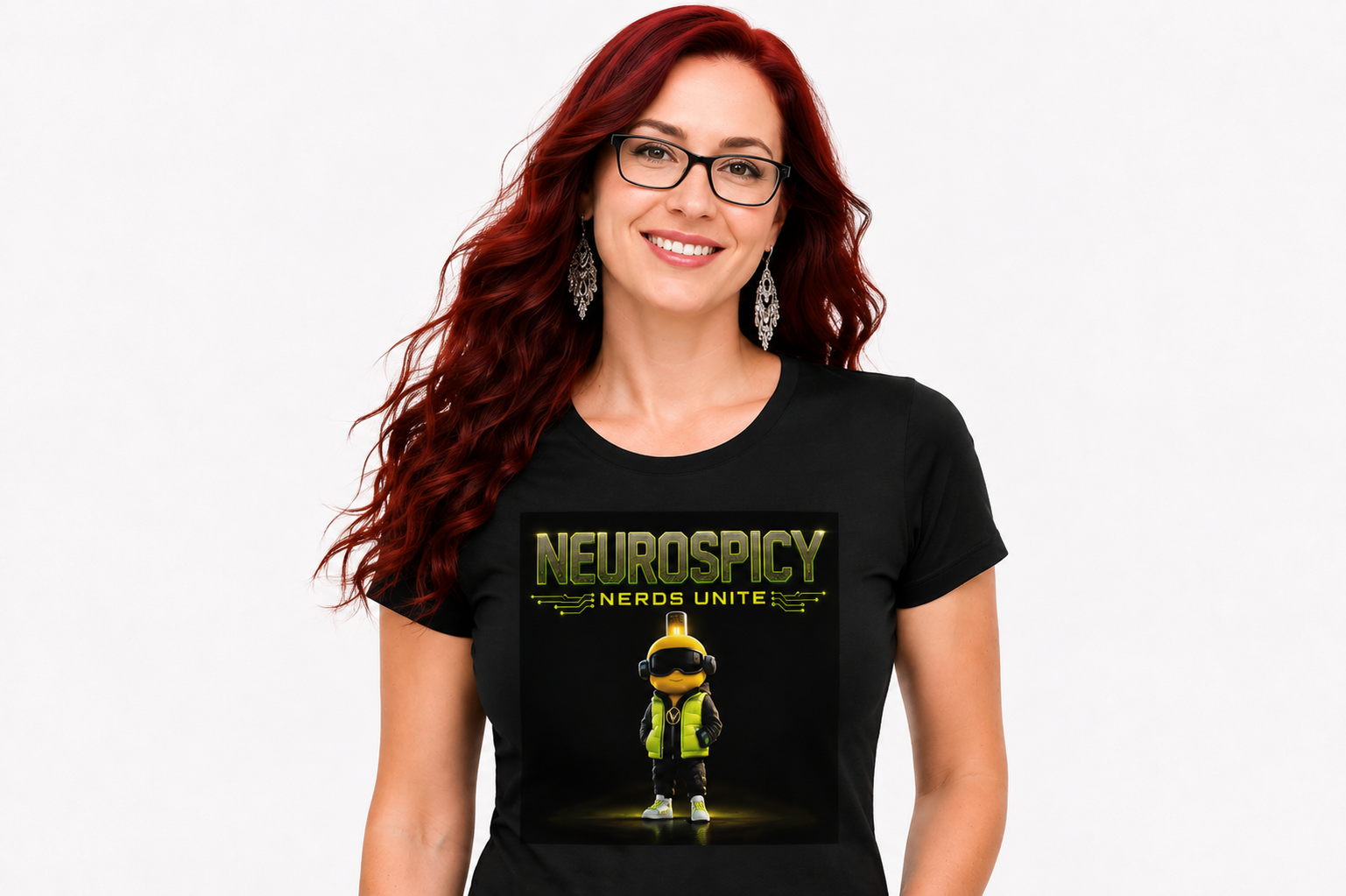 neurospicy nerds unite t shirt