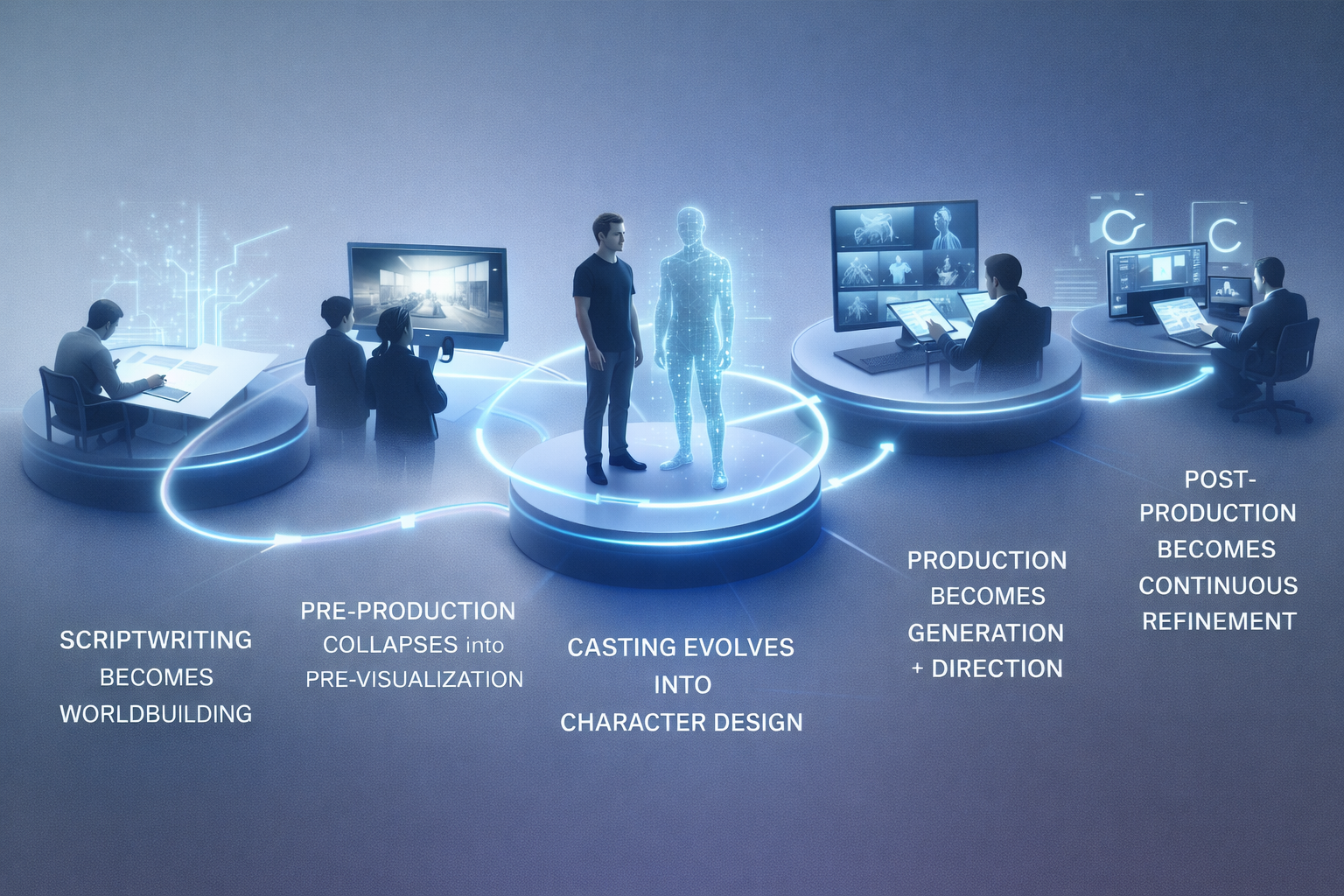 AI Film Production Workflow: From Linear Production to Iteration Loops