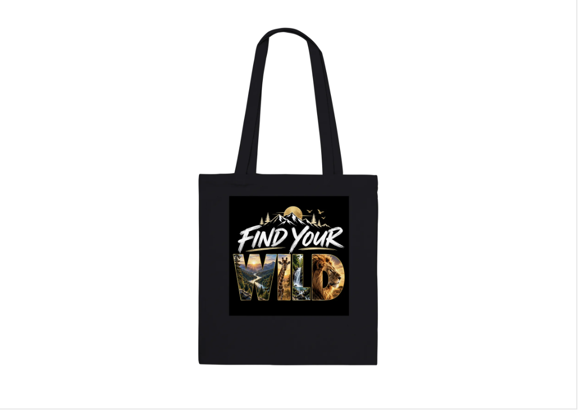 Find Your Wild tote bag